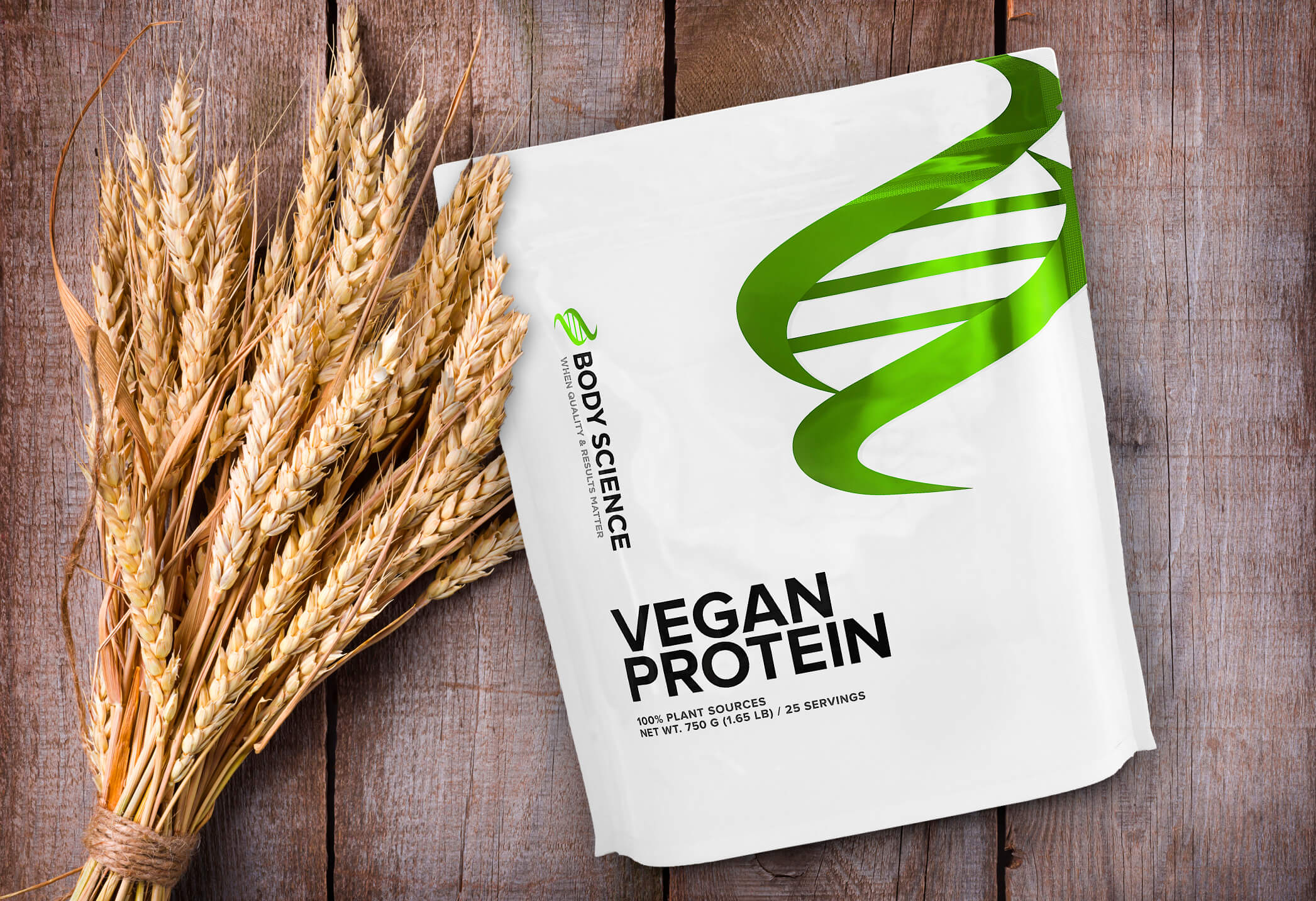 Fullvärdigt vegan-protein med komplett aminosyraprofil