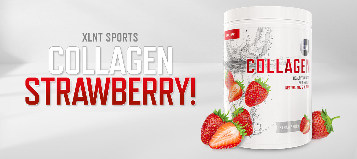 XLNT Sports Collagen: Strawberry