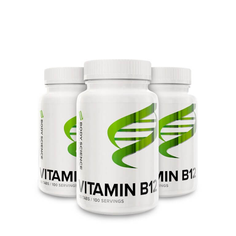 3 st Body Science Vitamin B12
